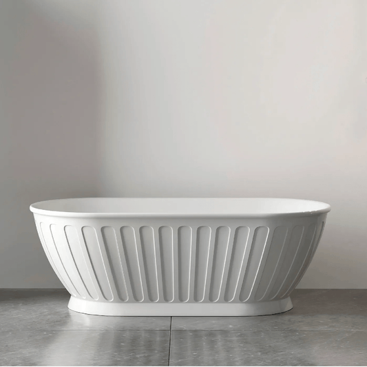 OTTI - Attica Kensington 1700 Gloss White Bath - Baths - from our - Otti - supplier–available at Bathroom City Perth