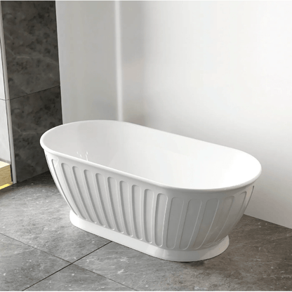OTTI - Attica Kensington 1700 Gloss White Bath - Baths - from our - Otti - supplier–available at Bathroom City Perth