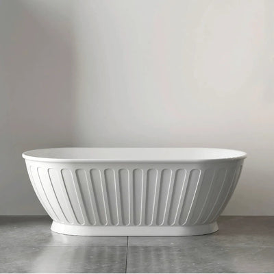 OTTI - Attica Kensington 1700 Gloss White Bath-Baths-from our-Otti-supplier–available at Bathroom City Perth