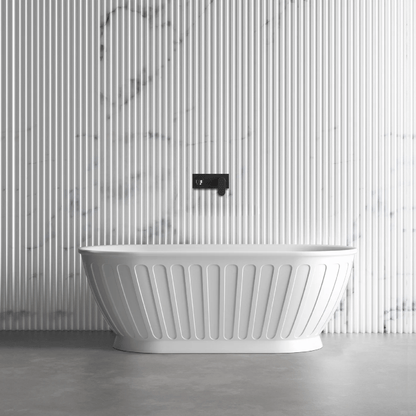 OTTI - Attica Kensington 1700 Matt White Bath - Baths - from our - Otti - supplier–available at Bathroom City Perth