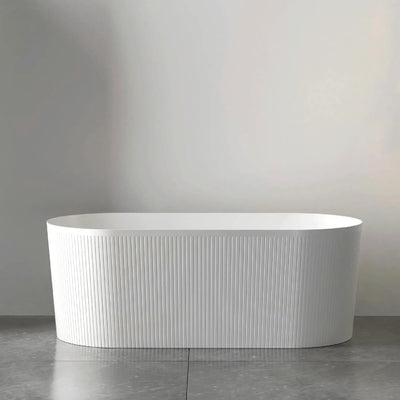 OTTI - Attica Noosa 1700 Gloss White Bath-Baths-from our-Otti-supplier–available at Bathroom City Perth