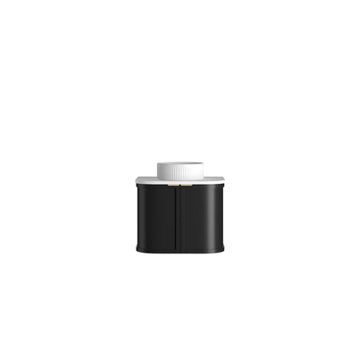 OTTI - Hampshire 600mm Satin Black Wall Hung Curve Vanity - Vanities - from our - Otti - supplier–available at Bathroom City Perth