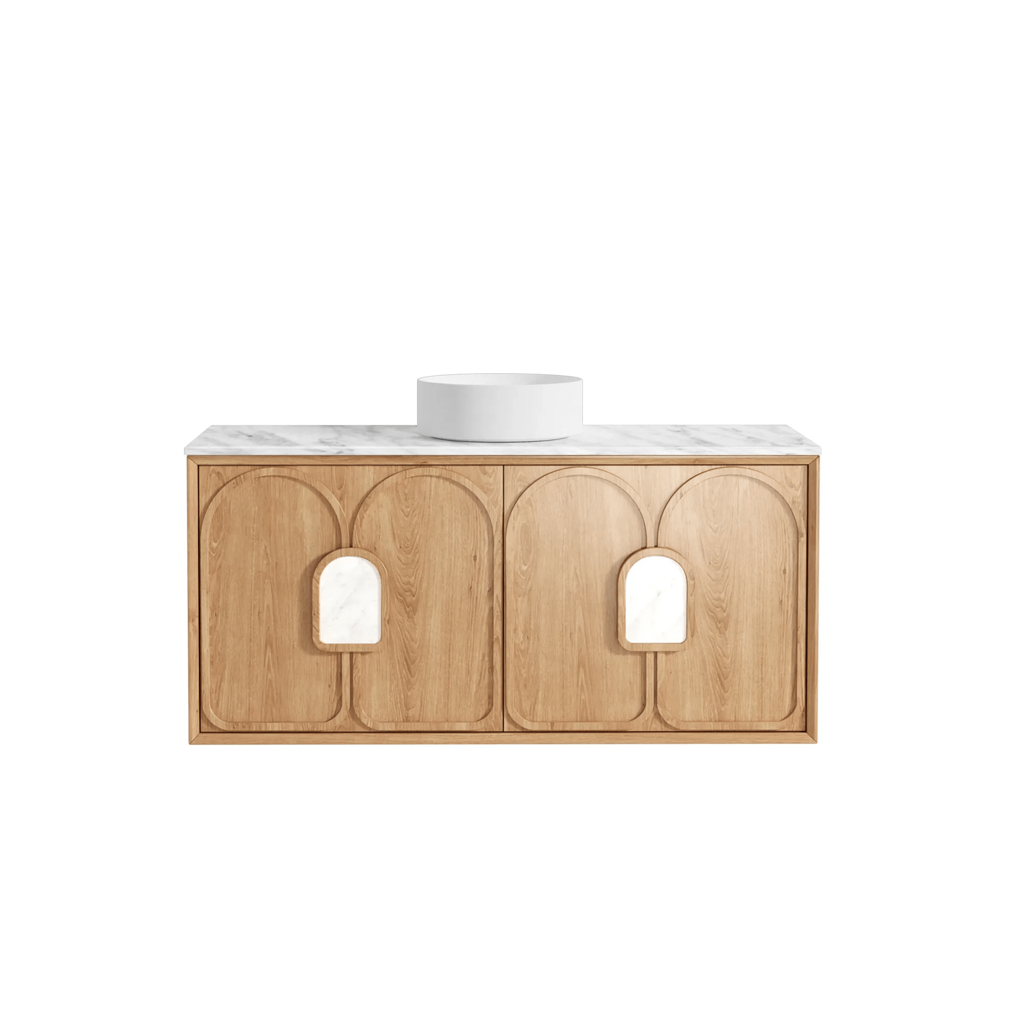 OTTI - Laguna Mark II 1200mm Woodland Oak Wall Hung Vanity - Vanities - from our - Otti - supplier–available at Bathroom City Perth