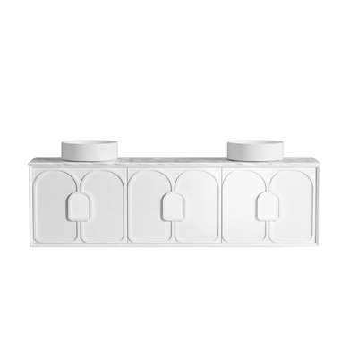 OTTI - Laguna Mark II 1800mm Matt White Wall Hung Vanity - Vanities - from our - Otti - supplier–available at Bathroom City Perth