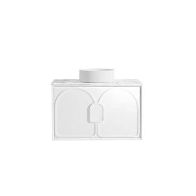 OTTI - Laguna Mark II 900mm Matt White Wall Hung Vanity - Vanities - from our - Otti - supplier–available at Bathroom City Perth
