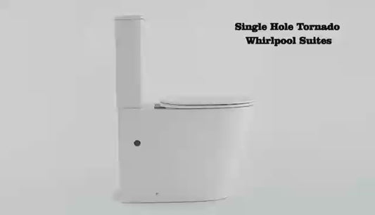 MELA - ELVAS Whirlpool Toilet Suite (Extra Height)