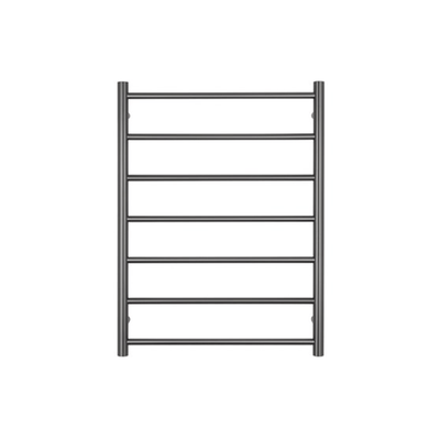 RADIANT - 12V - GMG - RTR01 Low Voltage Heated Round Ladder 600x800mm Gun Metal Grey - Heated Towel Rails - from our - Radiant - supplier–available at Bathroom City Perth