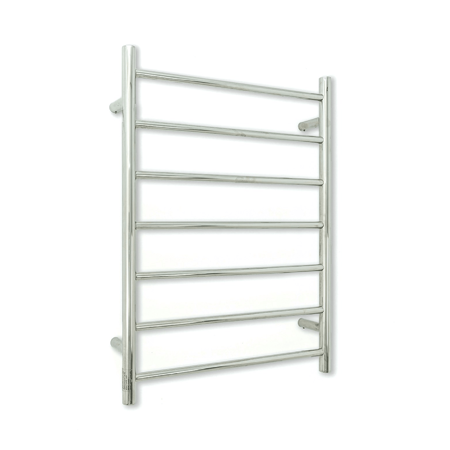 RADIANT - 12V - RTR01 Low Voltage Heated Round Ladder 600x800mm Mirror Polished - Heated Towel Rails - from our - Radiant - supplier–available at Bathroom City Perth