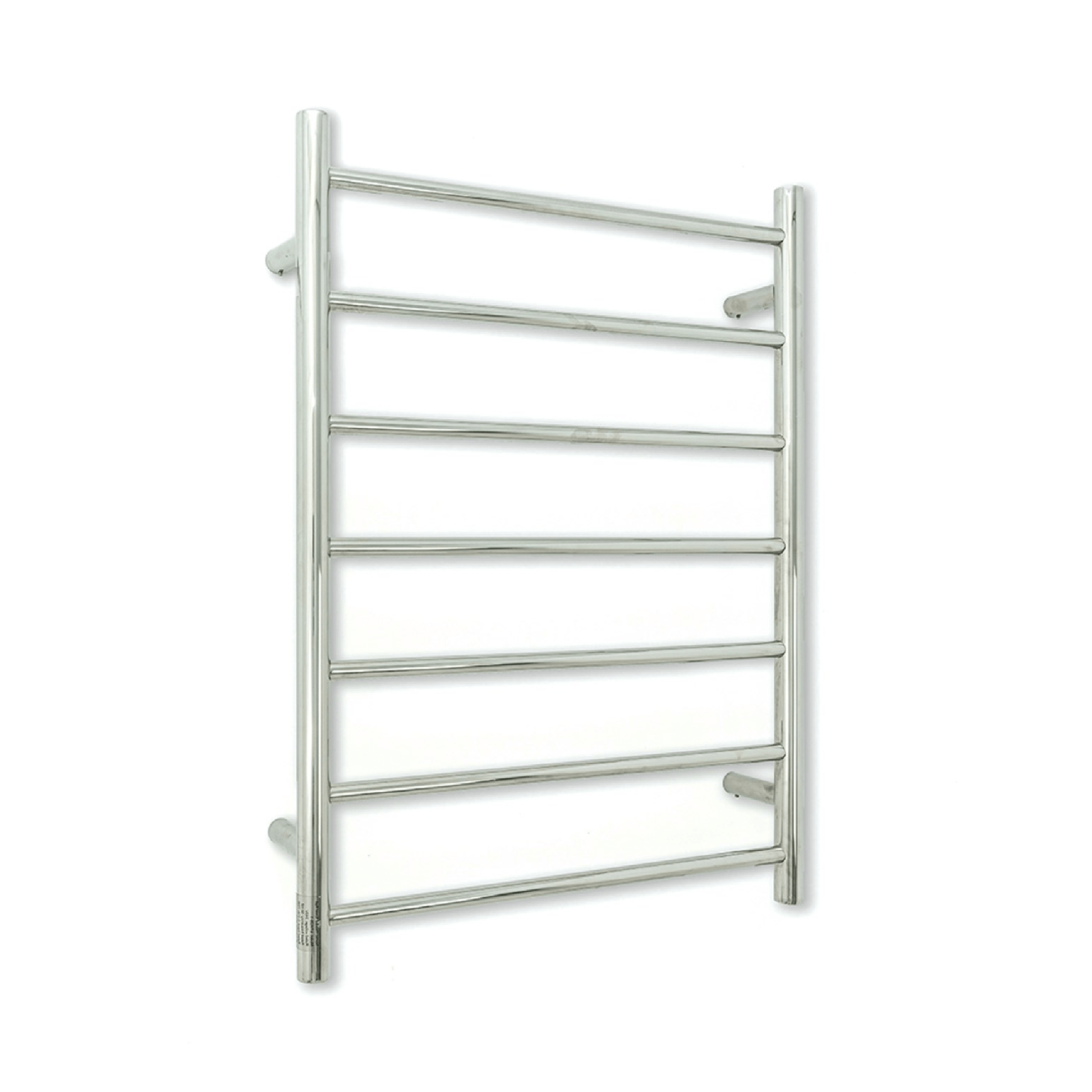 RADIANT - 12V - RTR01 Low Voltage Heated Round Ladder 600x800mm Mirror Polished - Heated Towel Rails - from our - Radiant - supplier–available at Bathroom City Perth