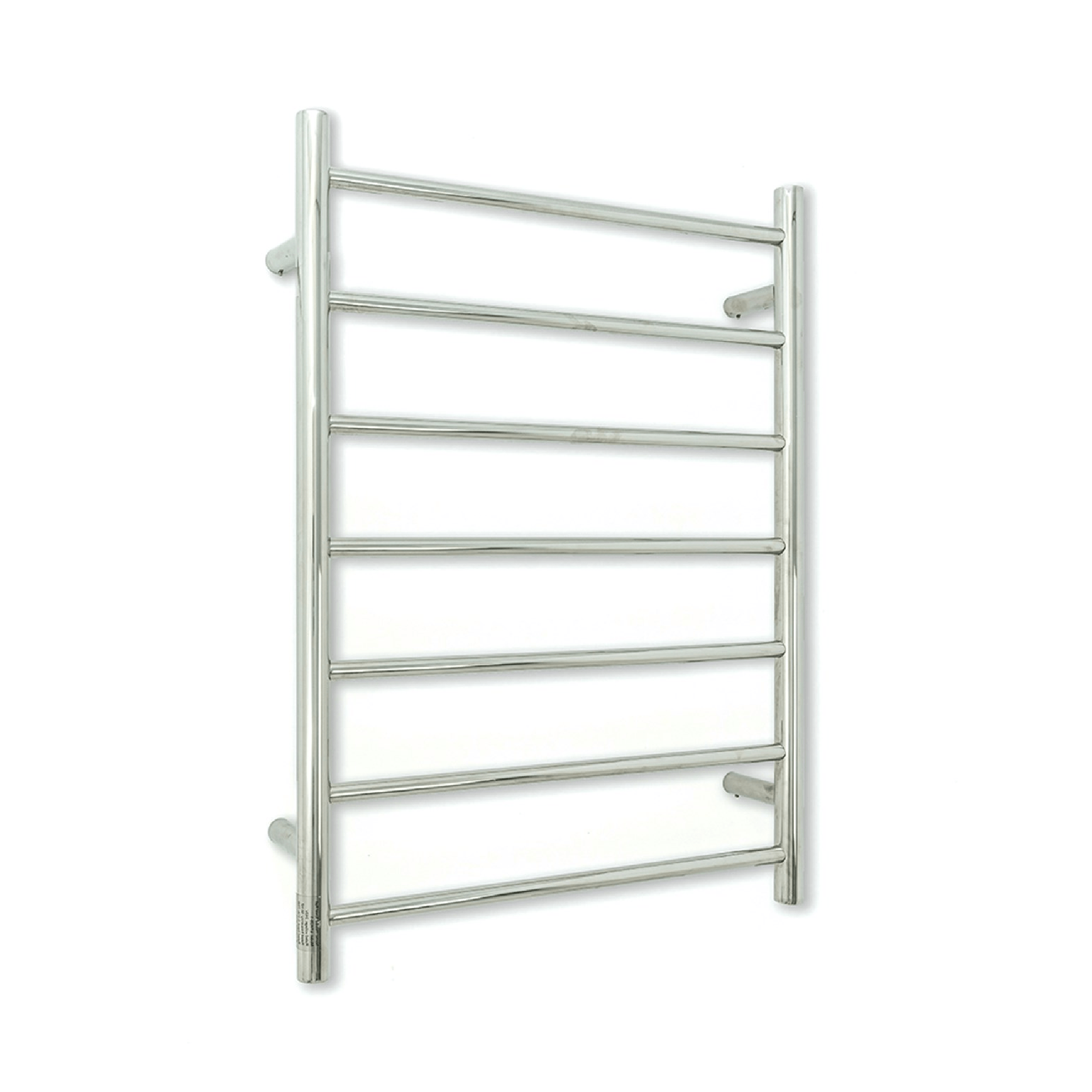 RADIANT - 12V - RTR01 Low Voltage Heated Round Ladder 600x800mm Mirror Polished - Heated Towel Rails - from our - Radiant - supplier–available at Bathroom City Perth