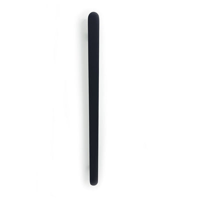 RADIANT - BLK - FVTR - 930 Heated Vertical Flat Bar Towel Rail 50x930mm Matt Black - Heated Towel Rails - from our - Radiant - supplier–available at Bathroom City Perth
