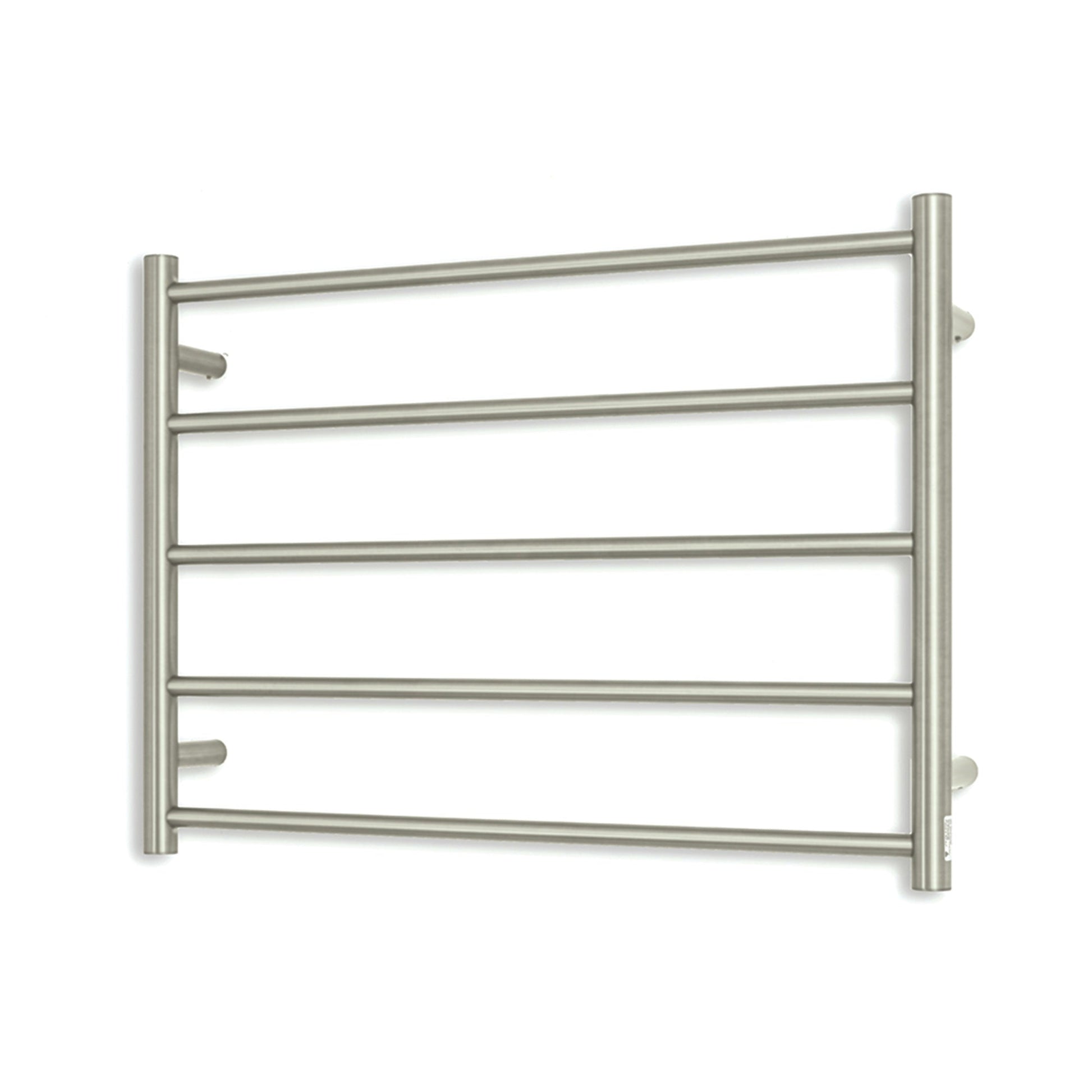 RADIANT - BN - RTR03 Heated Round Ladder 750x550mm Brushed NickelHeated Towel Rails – available at Bathroom City Perth