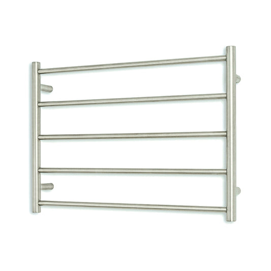 RADIANT - BRU - RTR03 - HEATED ROUND LADDER 750 X 550 MM BRUSHED SATINHeated Towel Rails – available at Bathroom City Perth