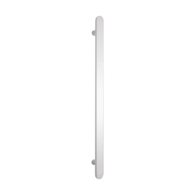 RADIANT - FVTR - 930 Heated Vertical Flat Bar Towel Rail 50x930mm Mirror Polished - Heated Towel Rails - from our - Radiant - supplier–available at Bathroom City Perth