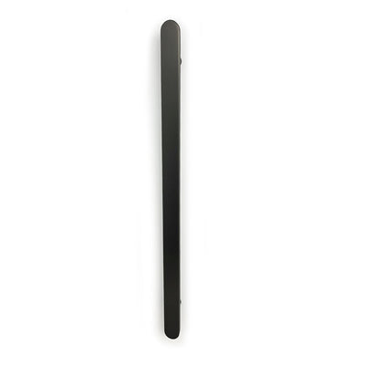 RADIANT - GMG - FVTR - 930 Heated Vertical Flat Bar Towel Rail 50x930mm Gun Metal Grey - Heated Towel Rails - from our - Radiant - supplier–available at Bathroom City Perth