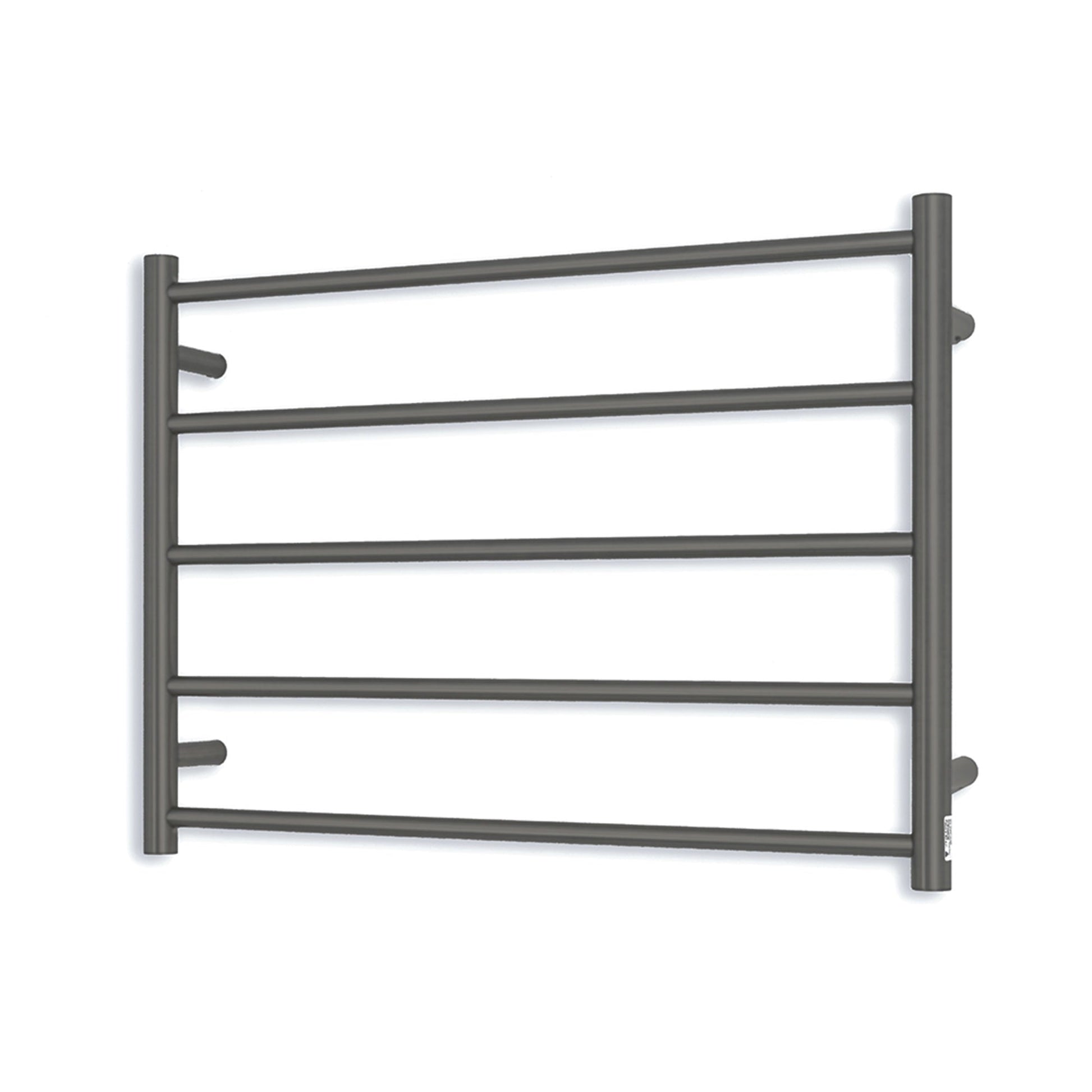 RADIANT - GMG - RTR03 - HEATED ROUND LADDER 750 X 550 MM GUN METAL GREYHeated Towel Rails – available at Bathroom City Perth