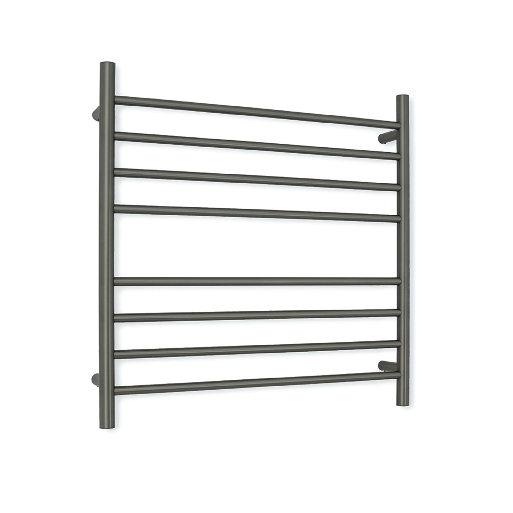 RADIANT - GMG - RTR06 Heated Round Ladder 750x750mm Gun Metal Grey - Heated Towel Rails - from our - Radiant - supplier–available at Bathroom City Perth