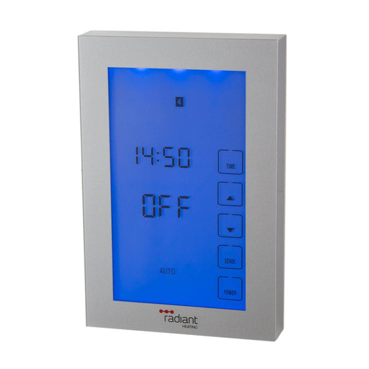 RADIANT - GTSS - TIM - V Premium Look Digital Timer Switch Silver VerticalAccessories – available at Bathroom City Perth
