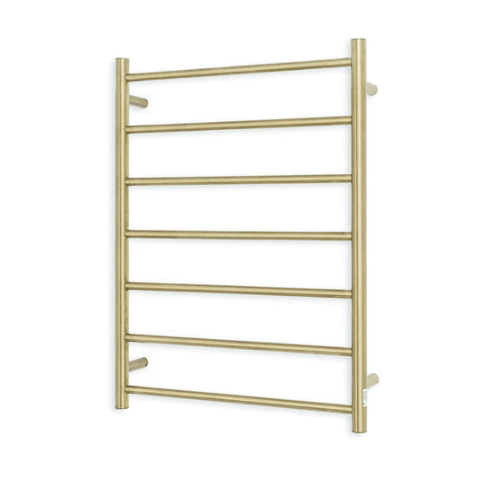 RADIANT - LG - RTR01 - HEATED ROUND LADDER 600 X 800 MM LIGHT GOLDHeated Towel Rails – available at Bathroom City Perth
