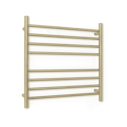 RADIANT - LG - RTR06 Heated Round Ladder 750x750mm Light Gold - Heated Towel Rails - from our - Radiant - supplier–available at Bathroom City Perth