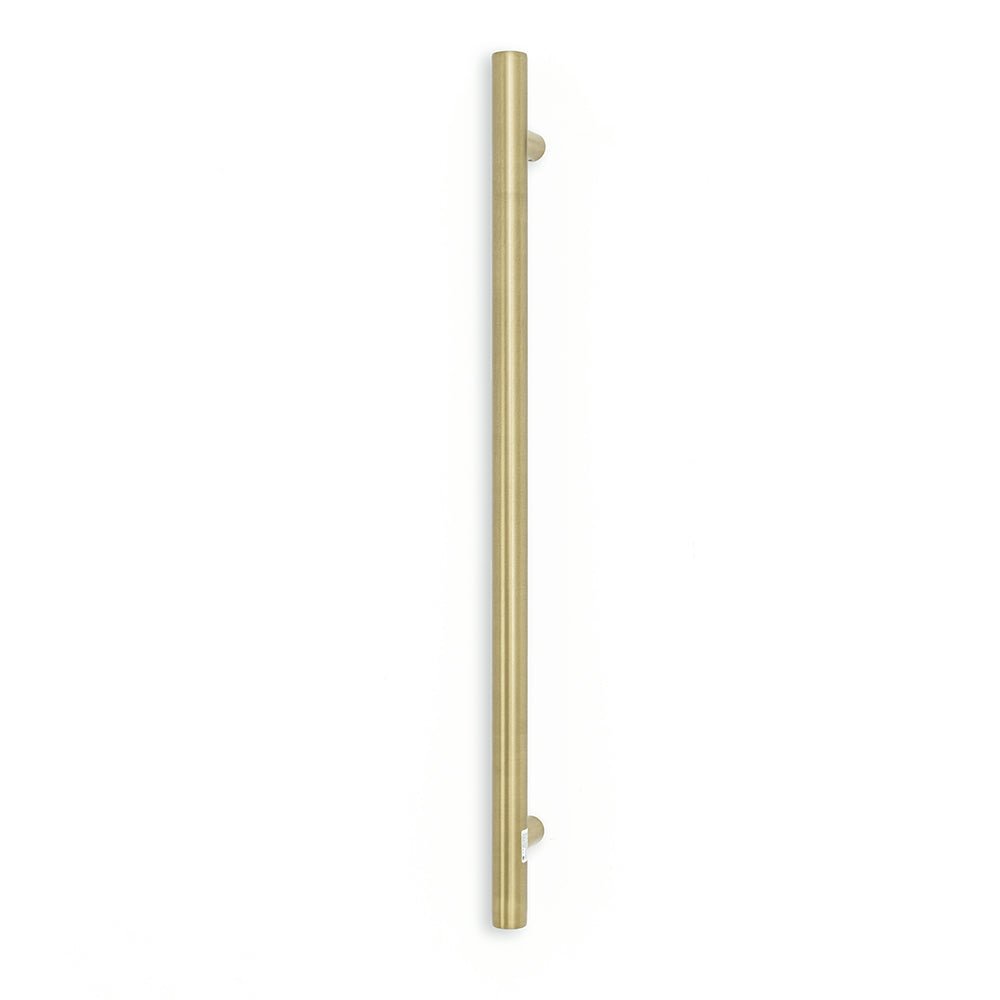 RADIANT - LG - VTR - 950 Heated Vertical Towel Rail 40x950mm Light Gold - Heated Towel Rails - from our - Radiant - supplier–available at Bathroom City Perth