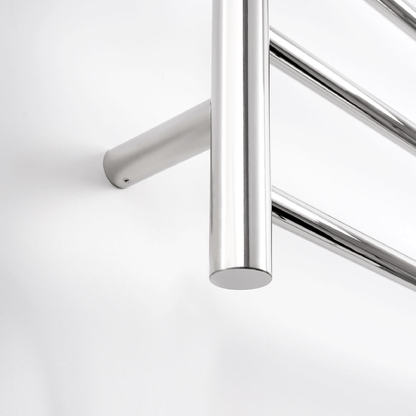 RADIANT - RTR02 Heated Round Ladder 600x1100mm Mirror Polished - Heated Towel Rails - from our - Radiant - supplier–available at Bathroom City Perth