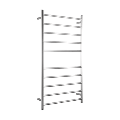 RADIANT - RTR02 Heated Round Ladder 600x1100mm Mirror Polished - Heated Towel Rails - from our - Radiant - supplier–available at Bathroom City Perth