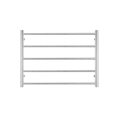 RADIANT - RTR03 Heated Round Ladder 750x550mm Mirror Polished - Heated Towel Rails - from our - Radiant - supplier–available at Bathroom City Perth