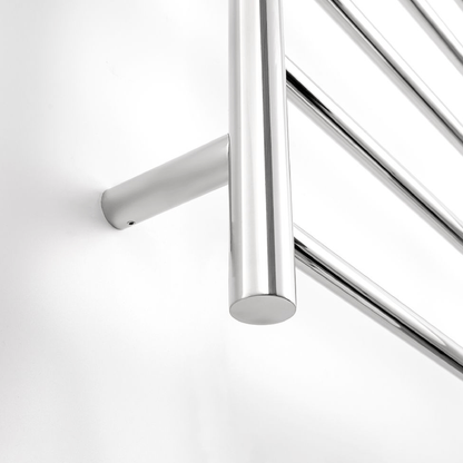 RADIANT - RTR04 Heated Round Ladder 750x1200mm Mirror Polished - Heated Towel Rails - from our - Radiant - supplier–available at Bathroom City Perth