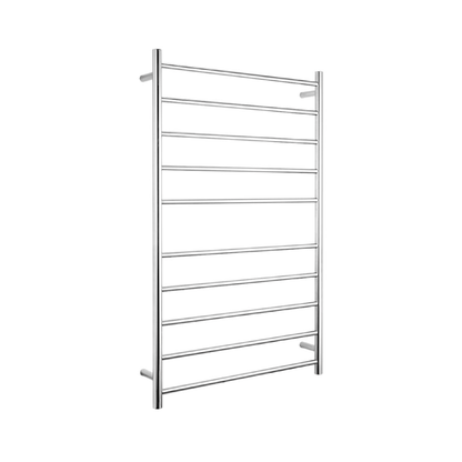 RADIANT - RTR04 Heated Round Ladder 750x1200mm Mirror Polished - Heated Towel Rails - from our - Radiant - supplier–available at Bathroom City Perth