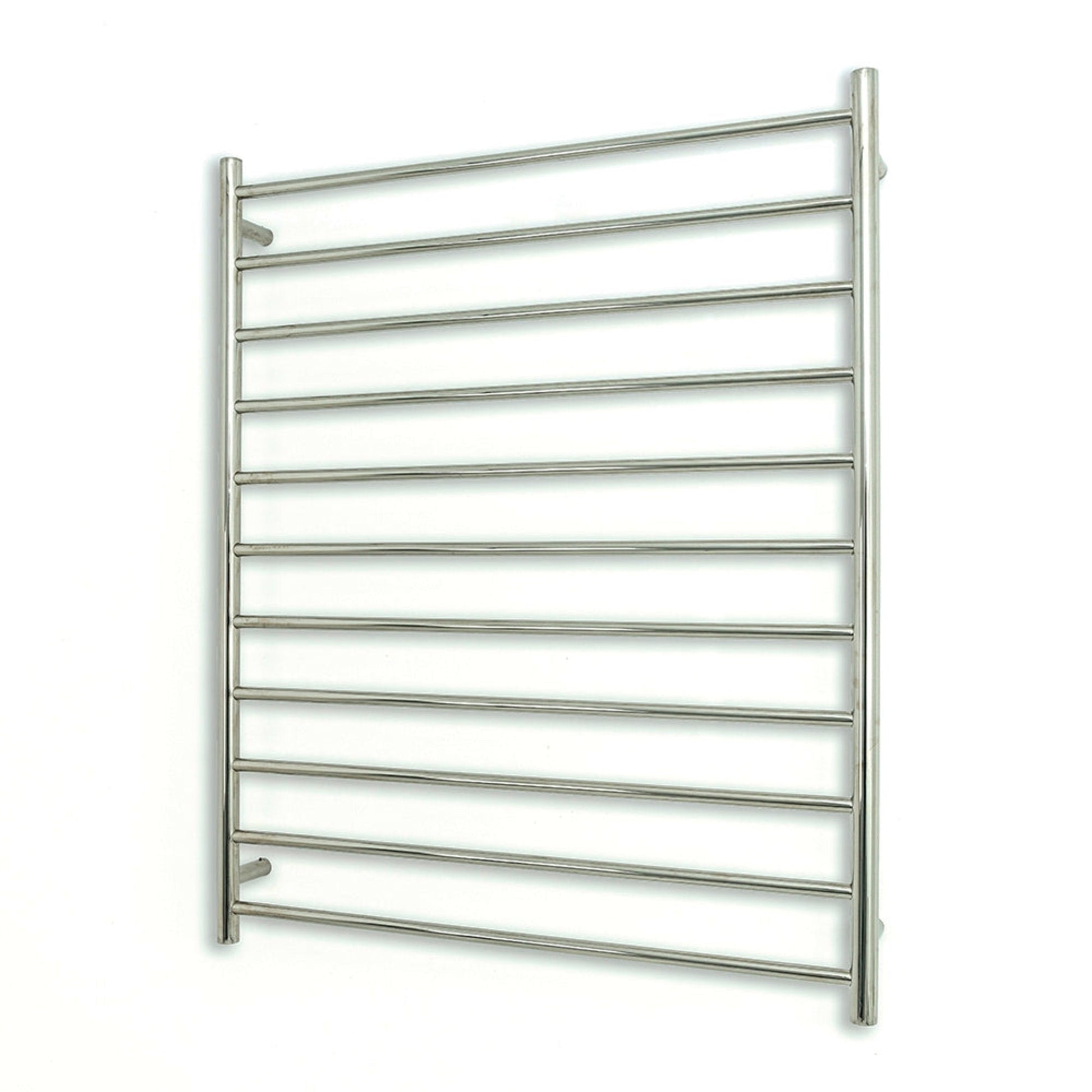 RADIANT - RTR05 Heated Round Ladder 900x1100mm Mirror PolishedHeated Towel Rails – available at Bathroom City Perth