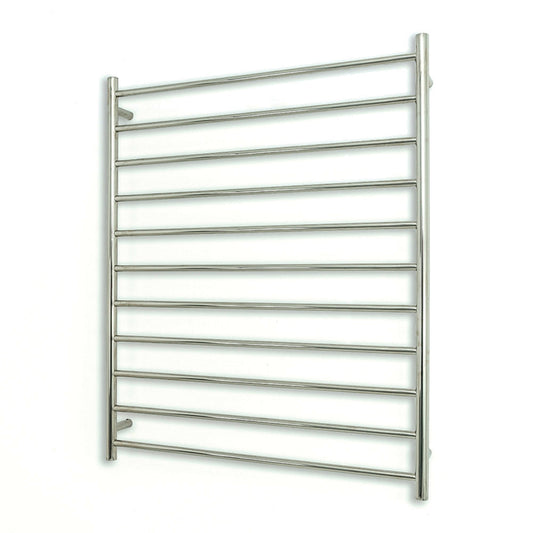 RADIANT - RTR05 Heated Round Ladder 900x1100mm Mirror PolishedHeated Towel Rails – available at Bathroom City Perth