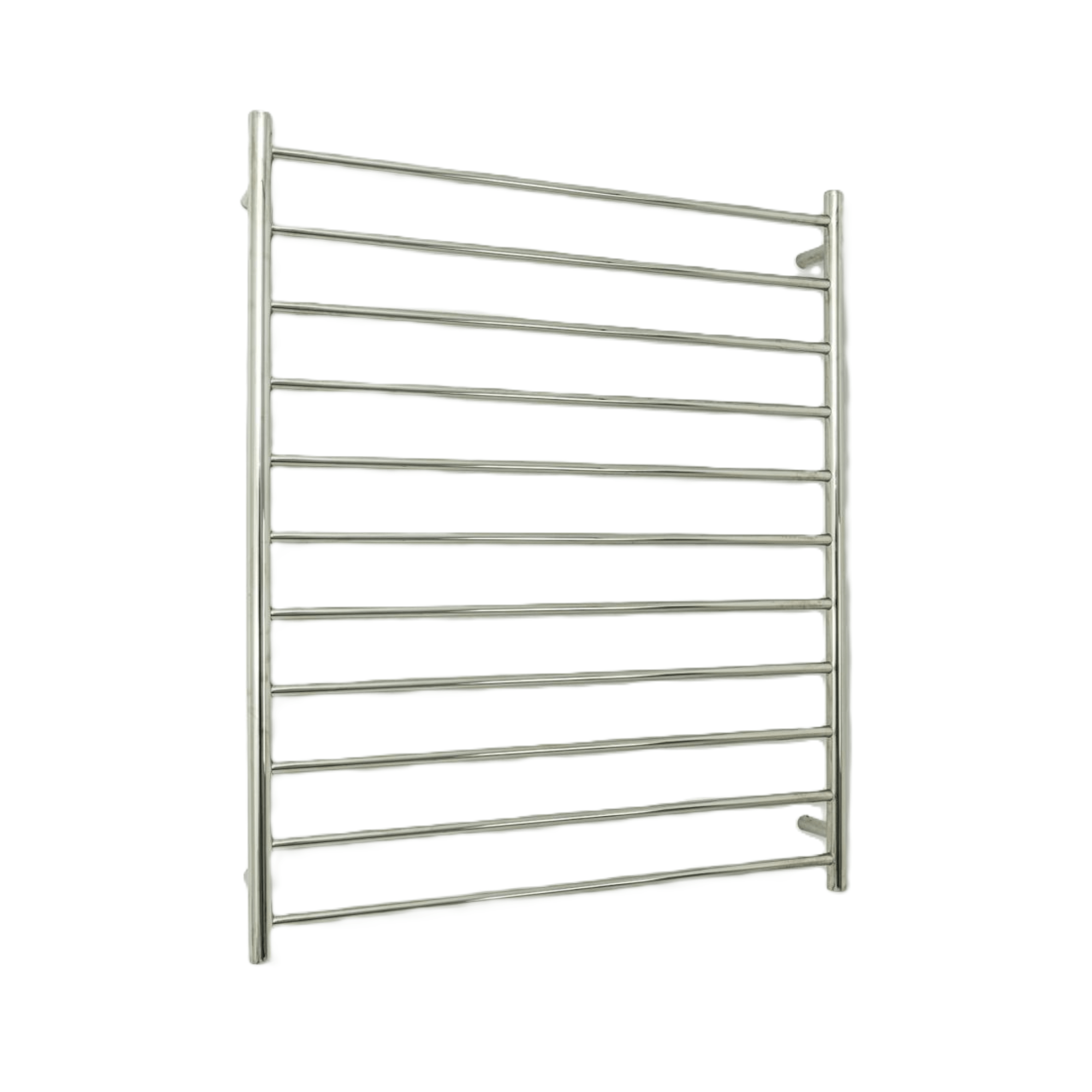 RADIANT - RTR05 Heated Round Ladder 900x1100mm Mirror Polished - Heated Towel Rails - from our - Radiant - supplier–available at Bathroom City Perth