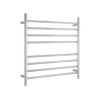 RADIANT - RTR06 Heated Round Ladder 750x750mm Mirror Polished-Heated Towel Rails-from our-Radiant-supplier–available at Bathroom City Perth