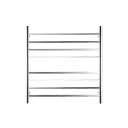 RADIANT - RTR06 Heated Round Ladder 750x750mm Mirror Polished - Heated Towel Rails - from our - Radiant - supplier–available at Bathroom City Perth