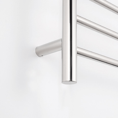 RADIANT - RTR06 Heated Round Ladder 750x750mm Mirror Polished - Heated Towel Rails - from our - Radiant - supplier–available at Bathroom City Perth