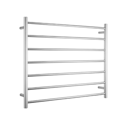 RADIANT - RTR08 Heated Round Ladder 900x750mm Mirror Polished - Heated Towel Rails - from our - Radiant - supplier–available at Bathroom City Perth