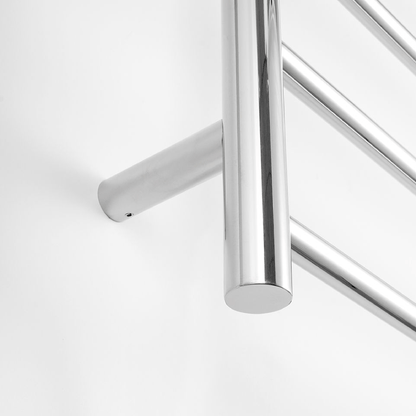 RADIANT - RTR08 Heated Round Ladder 900x750mm Mirror Polished - Heated Towel Rails - from our - Radiant - supplier–available at Bathroom City Perth