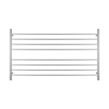 RADIANT - RTR09 Heated Round Ladder 1300x750mm Mirror Polished - Heated Towel Rails - from our - Radiant - supplier–available at Bathroom City Perth
