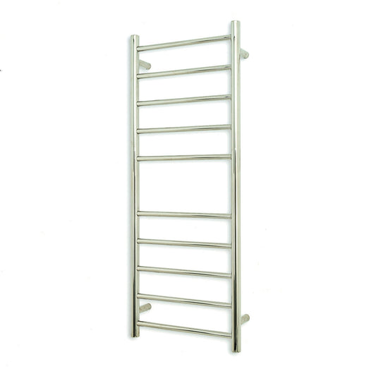 RADIANT - RTR430 Heated Round Ladder 430x1100mm Mirror Polished - Heated Towel Rails - from our - Radiant - supplier–available at Bathroom City Perth