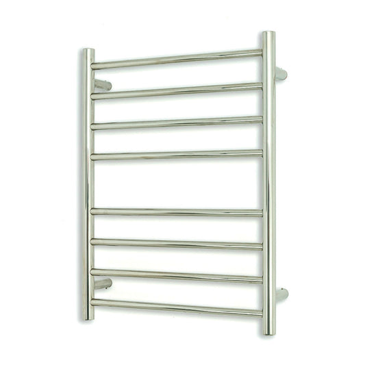RADIANT - RTR530 Heated Round Ladder 530x700 mm Mirror Polished - Heated Towel Rails - from our - Radiant - supplier–available at Bathroom City Perth