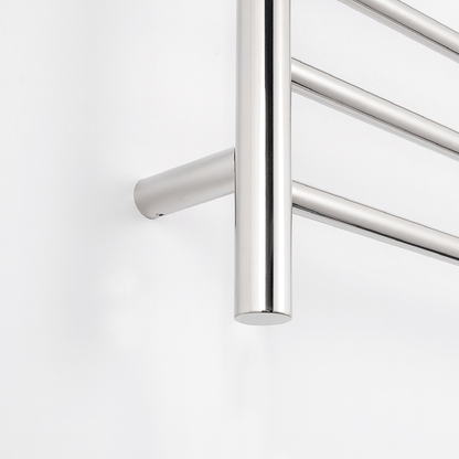 RADIANT - RTR530 Heated Round Ladder 530x700 mm Mirror Polished - Heated Towel Rails - from our - Radiant - supplier–available at Bathroom City Perth
