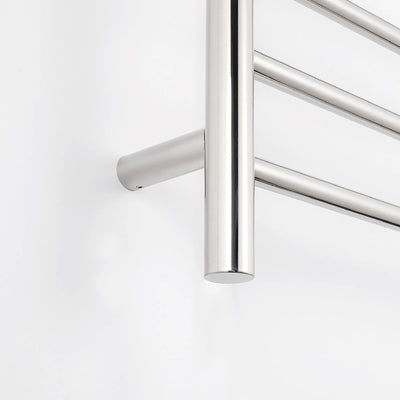 RADIANT - RTR530 Heated Round Ladder 530x700 mm Mirror Polished-Heated Towel Rails-from our-Radiant-supplier–available at Bathroom City Perth