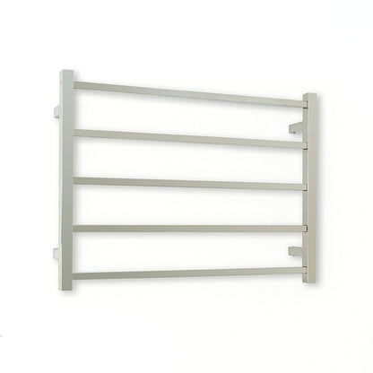 RADIANT - STR03 Heated Square Ladder 750x550mm Mirror Polished - Heated Towel Rails - from our - Radiant - supplier–available at Bathroom City Perth