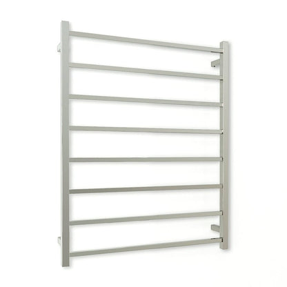 RADIANT - STR05 Heated Square Ladder 800x1000mm Mirror Polished - Heated Towel Rails - from our - Radiant - supplier–available at Bathroom City Perth