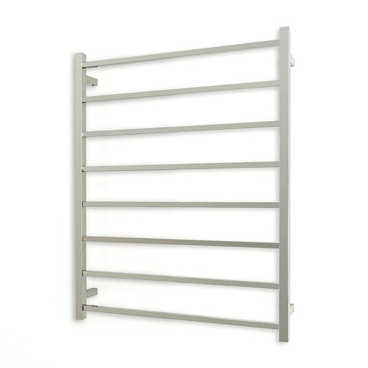 RADIANT - STR05 Heated Square Ladder 800x1000mm Mirror Polished - Heated Towel Rails - from our - Radiant - supplier–available at Bathroom City Perth
