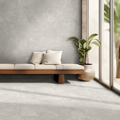 SW - Borgogna Grey 600x600mm Matt - Tiles - from our - Stoneworld - supplier–available at Bathroom City Perth