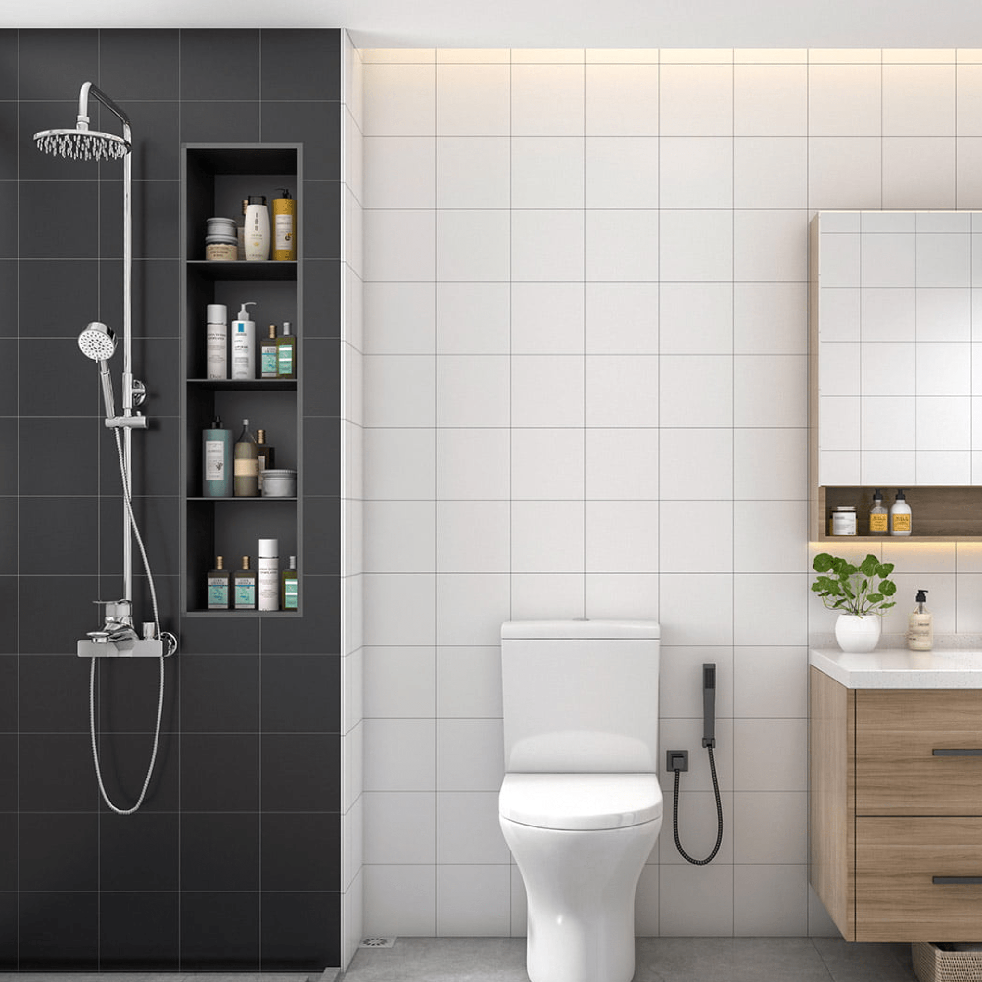 SW - Richmond White 200x200mm Matt - Tiles - from our - Bathroom City - supplier–available at Bathroom City Perth