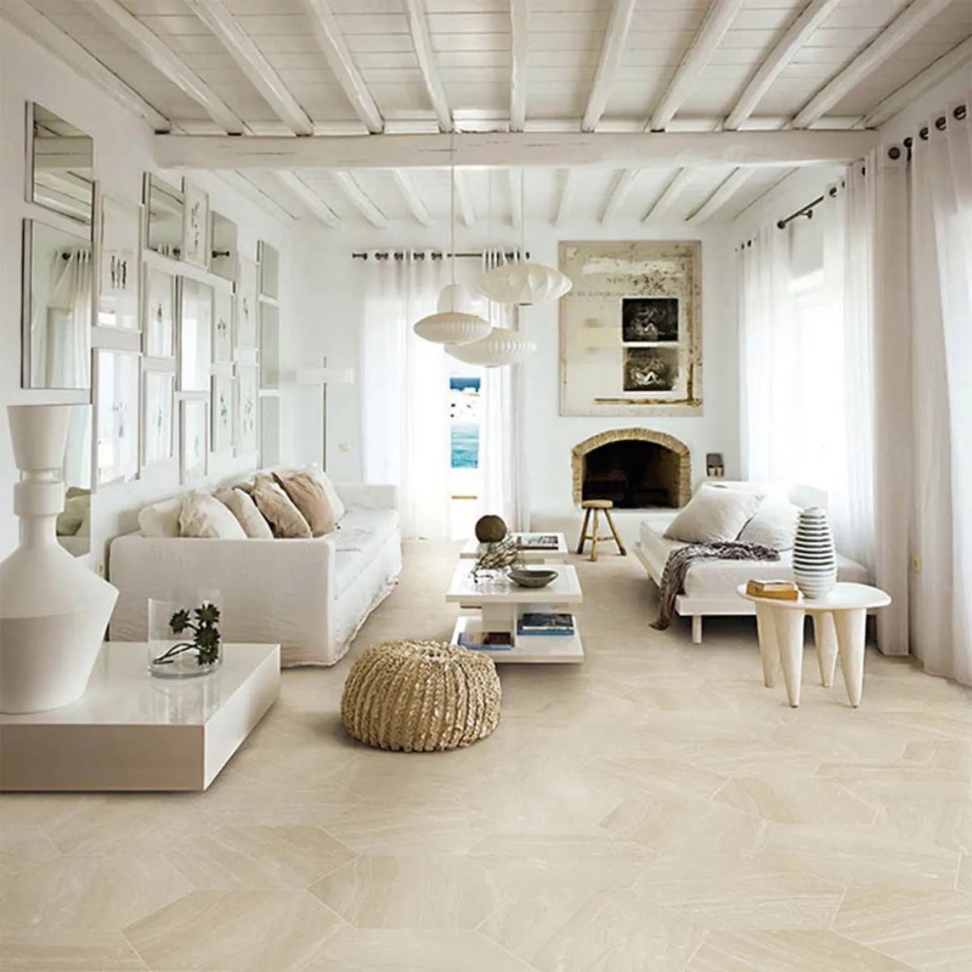 SW - Shadow Cream 600x600mm Matt Smooth Grip-Tiles-from our-Stoneworld-supplier–available at Bathroom City Perth