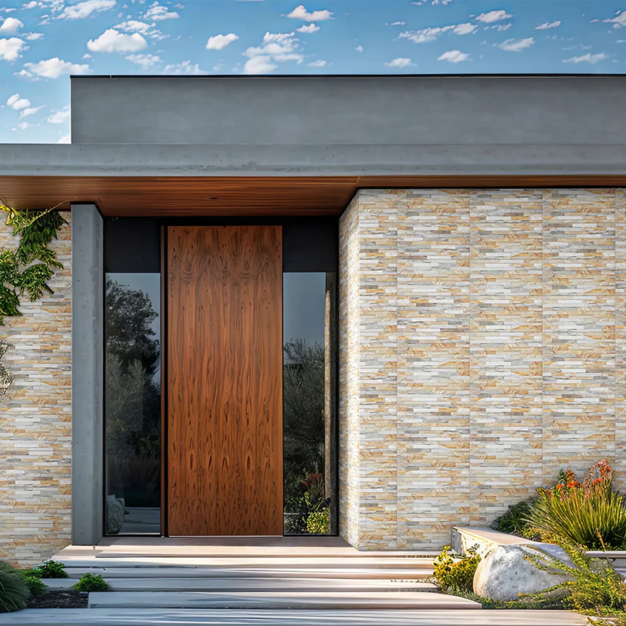 SW - Stackstone Sunrise 300x600mm Feature-Tiles-from our-Stoneworld-supplier–available at Bathroom City Perth